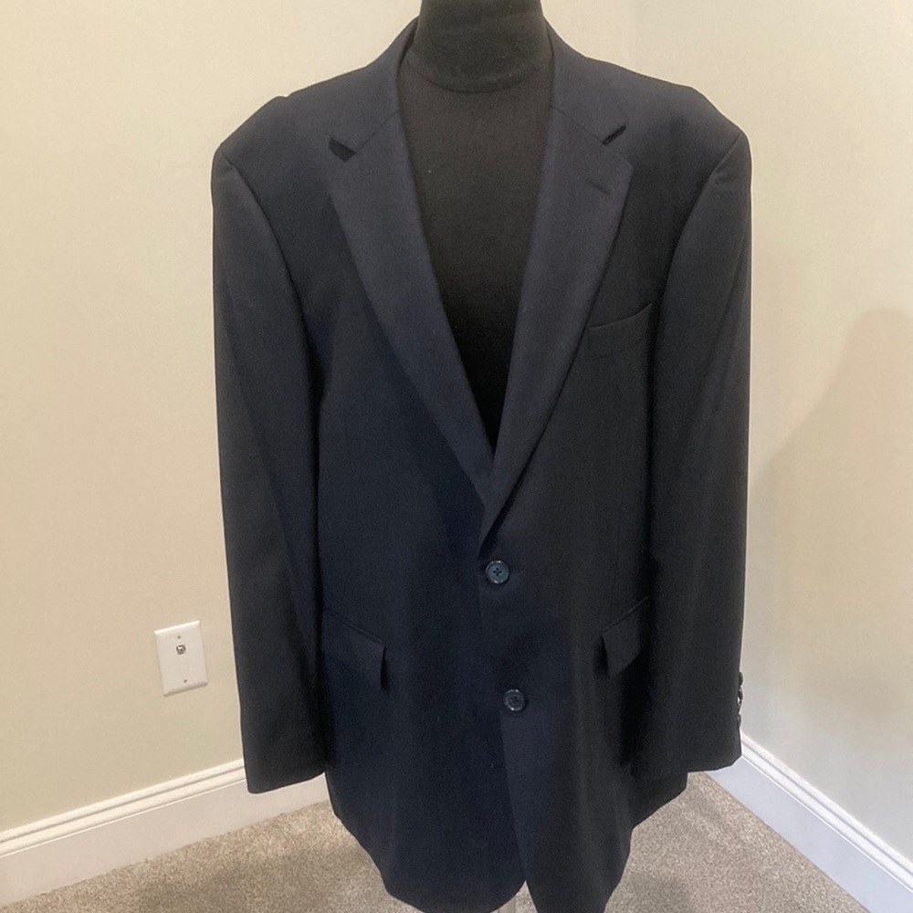 RR40- EUC mens navy blue Nordstrom blazer